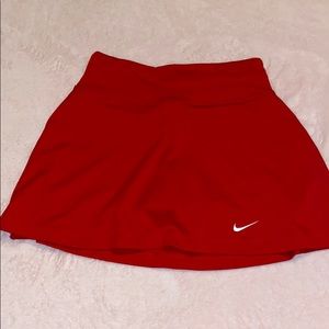 red nike skort!!